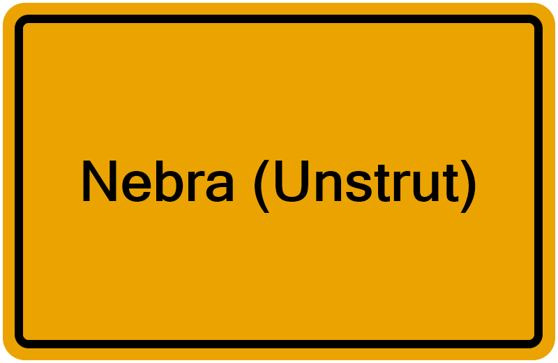 Handelsregisterauszug Nebra (Unstrut)